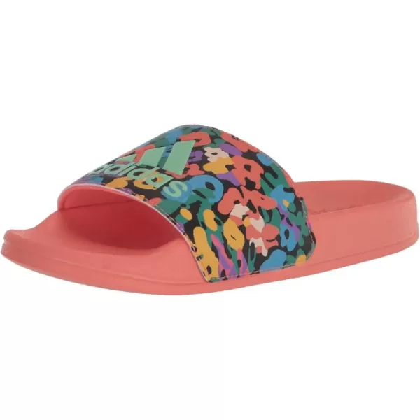 imageadidas Kids Adilette Shower SlideCoral FusionPulse MintCoral Fusion