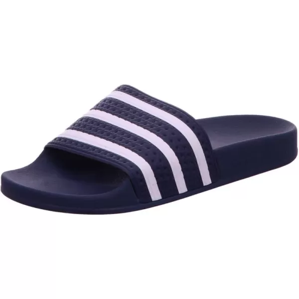 imageadidas Mens Adilette Slide SandalBlueWhite