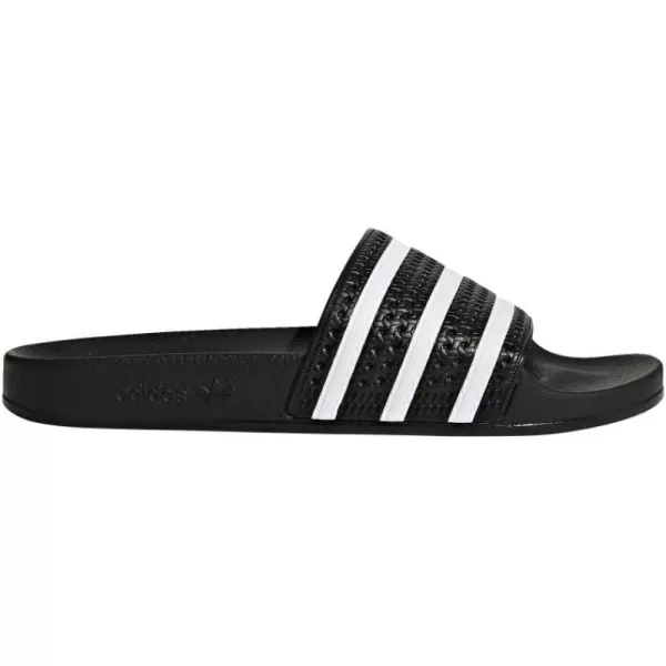 imageadidas Mens Adilette Slide SandalCore BlackWhiteCore Black