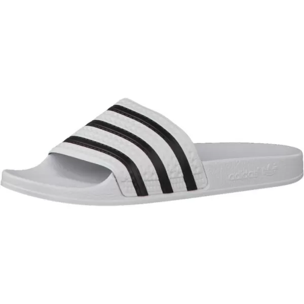 imageadidas Mens Adilette Slide SandalWhite Black White