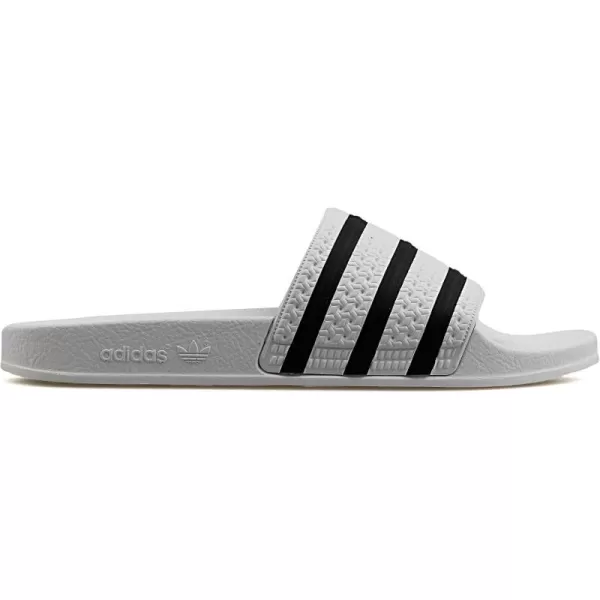 imageadidas Mens Adilette Slide SandalWhiteCore BlackWhite