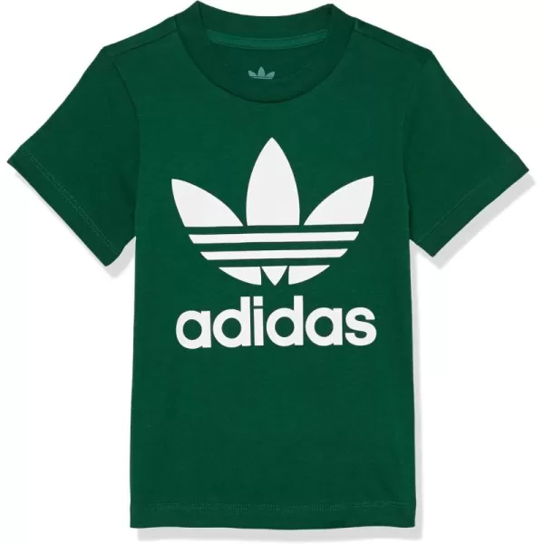 imageadidas Originals Baby Trefoil TeeDark Green