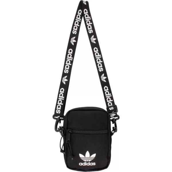 imageadidas Originals Festival Crossbody BagBlackWhite