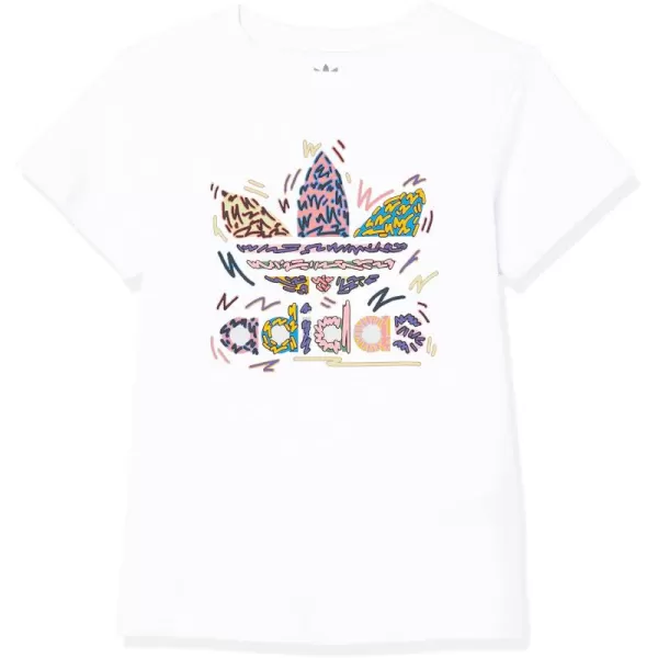 imageadidas Originals Kids Little Trefoil TeeWhite Love Unites