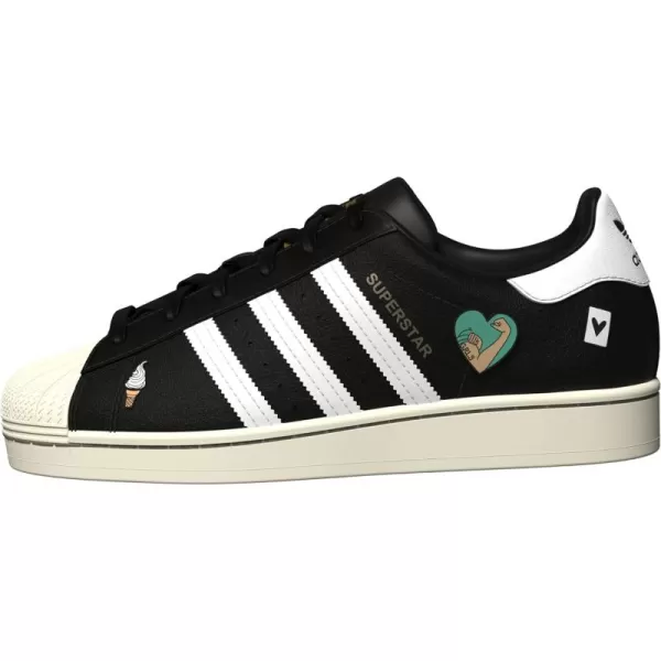 imageadidas Originals UnisexChild Superstar Legacy SneakerBlackWhiteChalk White