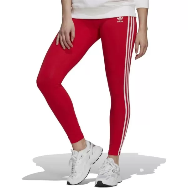 imageadidas Originals Womens Adicolor Classics 3Stripes TightsVivid Red