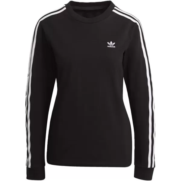 imageadidas Originals Womens Adicolor Classics Long Sleeve TeeBlack