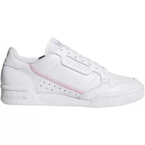 imageadidas Originals womens Continental 80 Sneaker Cloud White True Pink Clear Pink 75 US