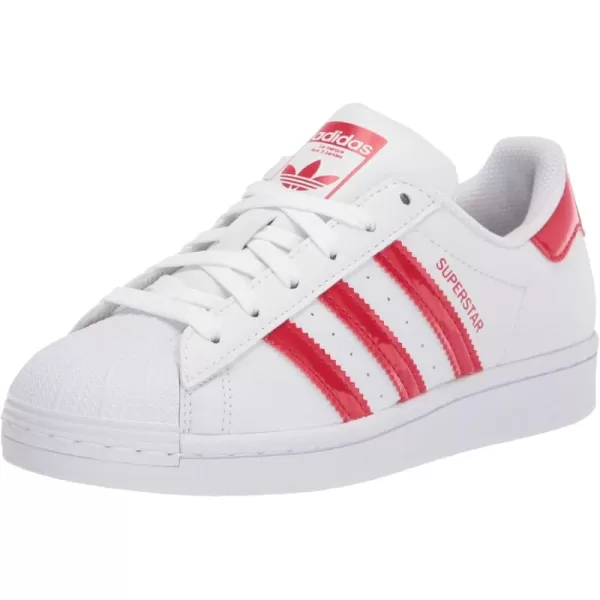imageadidas Womens Superstar Legacy Sneaker WhiteScarletWhite 11
