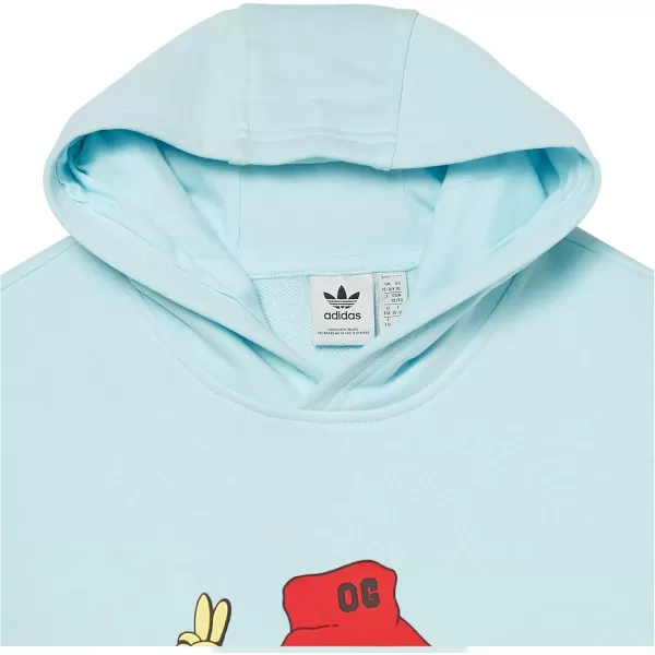 imageadidas Originals Kids Trefoil HoodieAlmost Blue