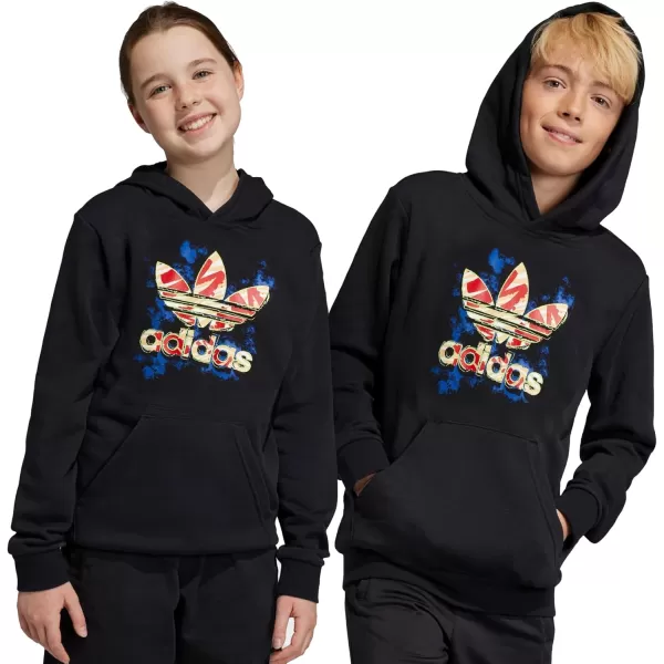 imageadidas Originals Kids Trefoil HoodieBlack