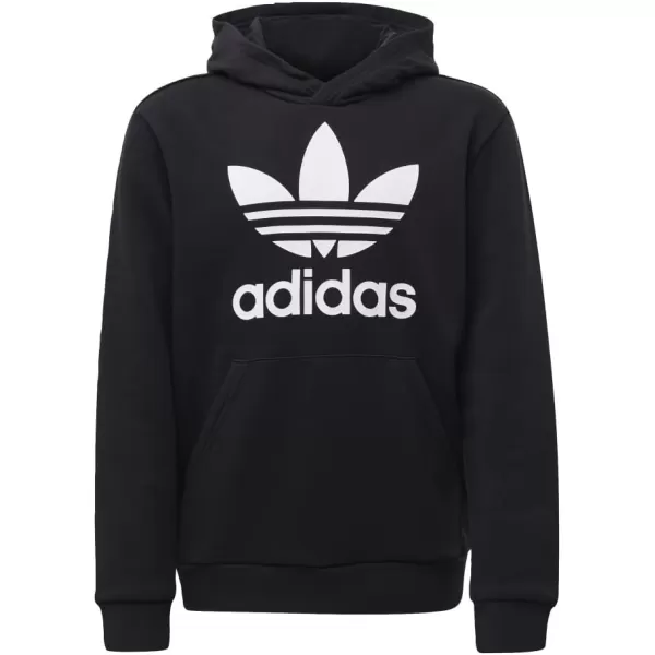 imageadidas Originals Kids Trefoil HoodieBlackWhite