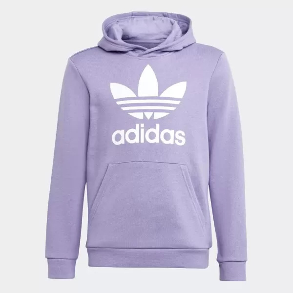 imageadidas Originals Kids Trefoil HoodieMagic Lilac