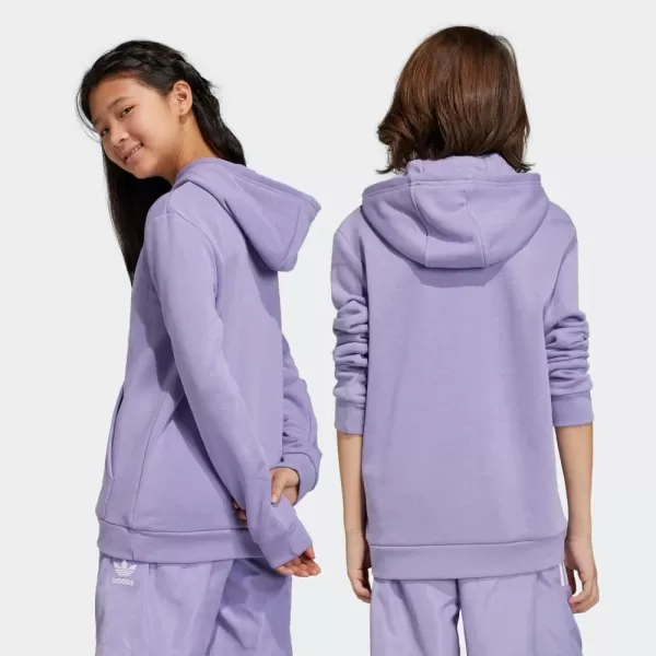 imageadidas Originals Kids Trefoil HoodieMagic Lilac