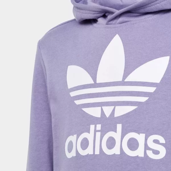 imageadidas Originals Kids Trefoil HoodieMagic Lilac