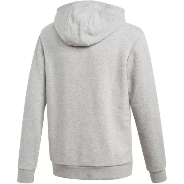 imageadidas Originals Kids Trefoil HoodieMedium Grey HeatherWhite