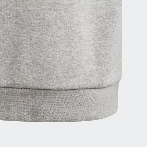 imageadidas Originals Kids Trefoil HoodieMedium Grey HeatherWhite