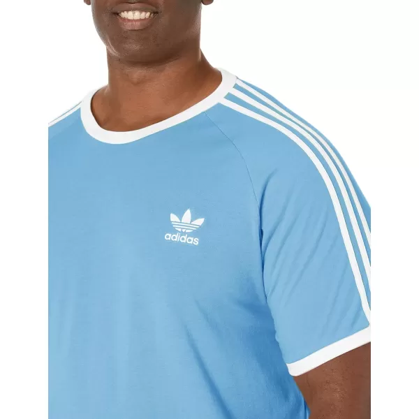 imageadidas Originals Mens Adicolor Classics 3Stripes TShirtAmbient Sky