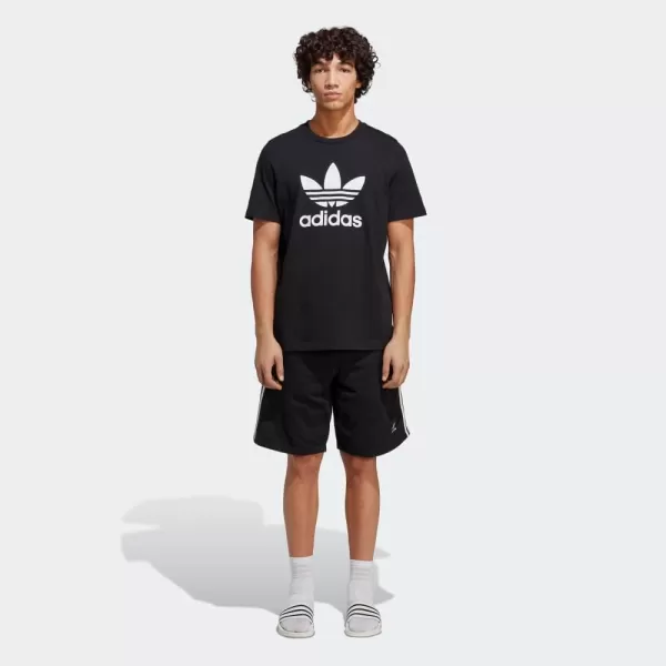 imageadidas Originals Mens Adicolor Classics 3Stripes TShirtBlack