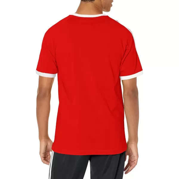 imageadidas Originals Mens Adicolor Classics 3Stripes TShirtRed