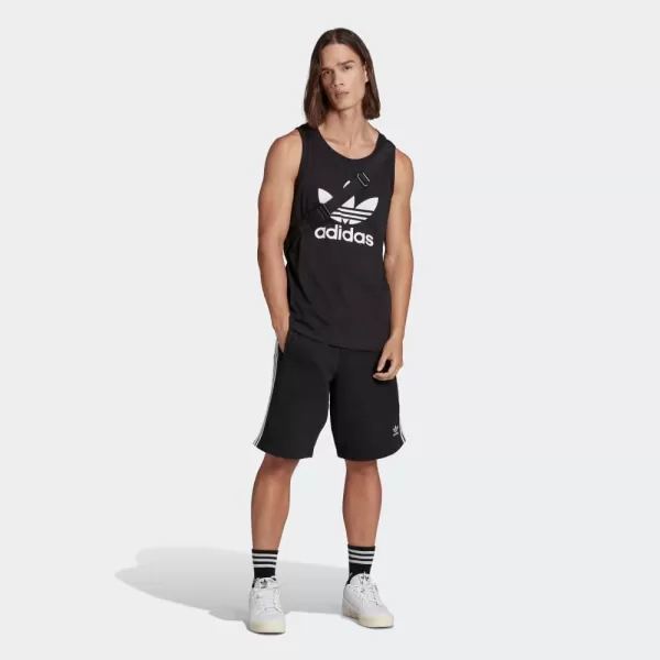 imageadidas Originals Mens Adicolor Classics Trefoil Tank TopBlack