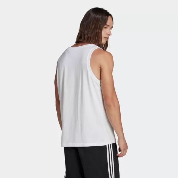 imageadidas Originals Mens Adicolor Classics Trefoil Tank TopWhite