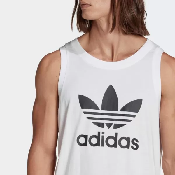 imageadidas Originals Mens Adicolor Classics Trefoil Tank TopWhite