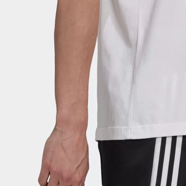 imageadidas Originals Mens Adicolor Classics Trefoil Tank TopWhiteBlack