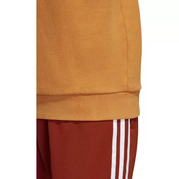 imageadidas Originals Mens Adicolor Trefoil Crewneck SweatshirtCraft Orange