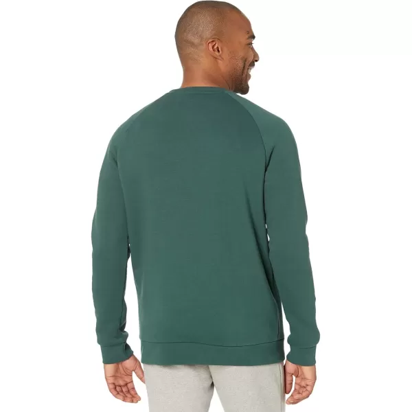 imageadidas Originals Mens Adicolor Trefoil Crewneck SweatshirtMineral Green