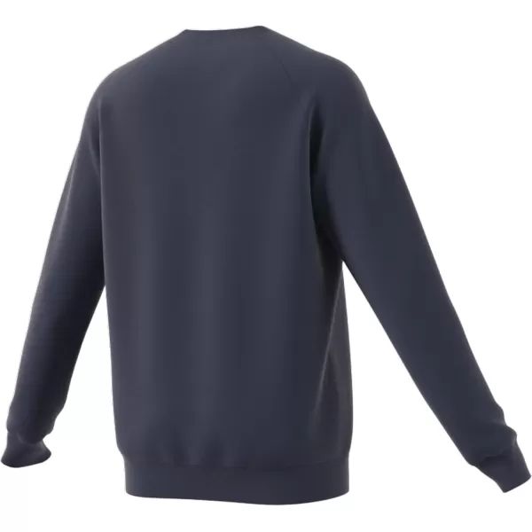 imageadidas Originals Mens Adicolor Trefoil Crewneck SweatshirtShadow NavyWhite