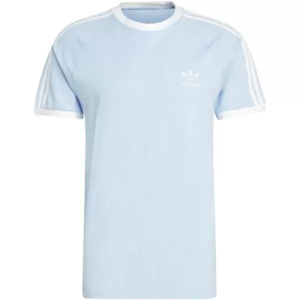 imageadidas Originals Mens Adicolor Classics 3Stripes TShirtBlue Dawn