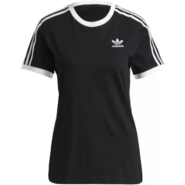 imageadidas Originals Womens 3Stripes TeeBlack