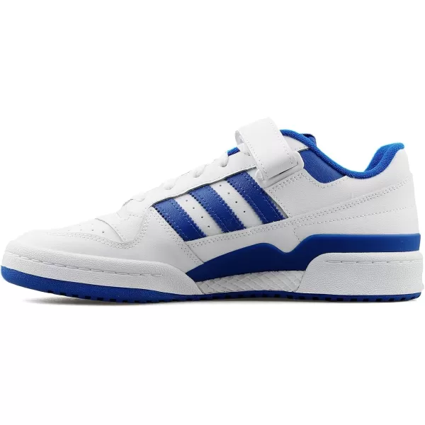 imageadidas Mens Forum Low SneakerFtwr White Ftwr White Team Royal Blue