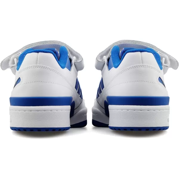 imageadidas Mens Forum Low SneakerFtwr White Ftwr White Team Royal Blue