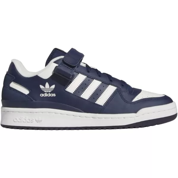 imageadidas Mens Forum Low SneakerNight IndigoCloud WhiteCrew Yellow