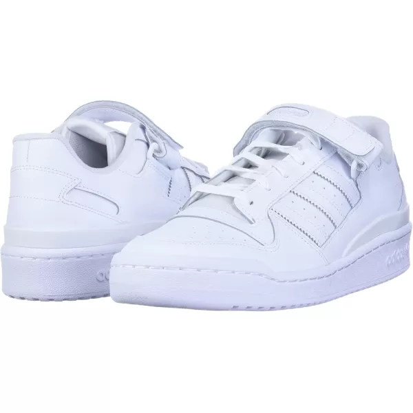 imageadidas Mens Forum Low SneakerWhiteWhiteWhite