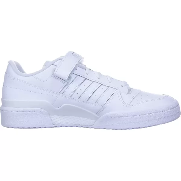 imageadidas Mens Forum Low SneakerWhiteWhiteWhite