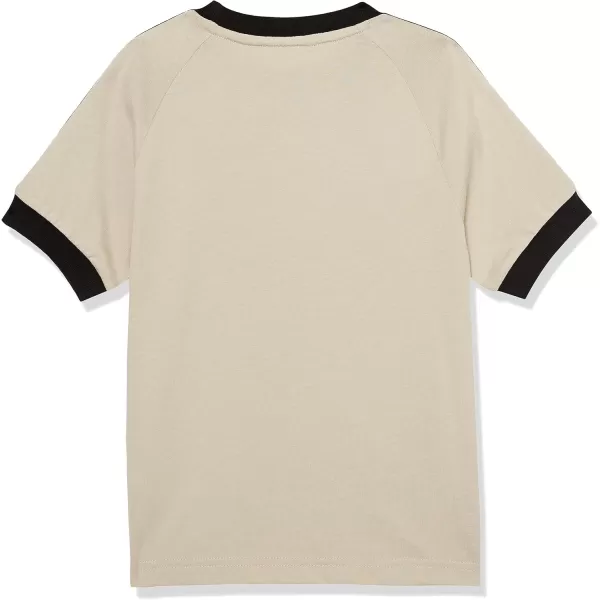 imageadidas Originals Boys Adicolor 3Stripes TShirtWonder Beige