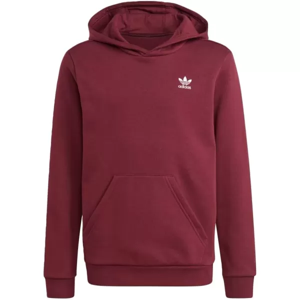 imageadidas Originals Kids Adicolor HoodieMaroonClear Pink