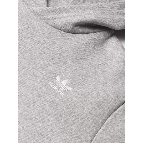 imageadidas Originals Kids Adicolor HoodieMedium Grey HeatherWhite