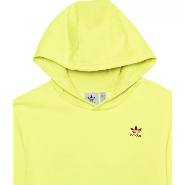 imageadidas Originals Kids Adicolor HoodiePulse YellowMaroon