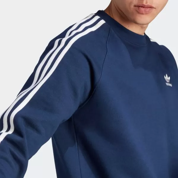 imageadidas Originals Mens Adicolor Classics 3Stripes CrewNight Indigo