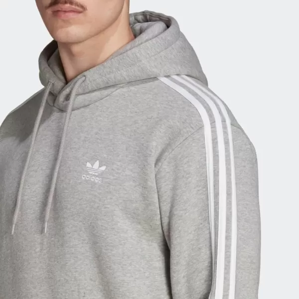 imageadidas Originals Mens Adicolor Classics 3Stripes HoodieGray