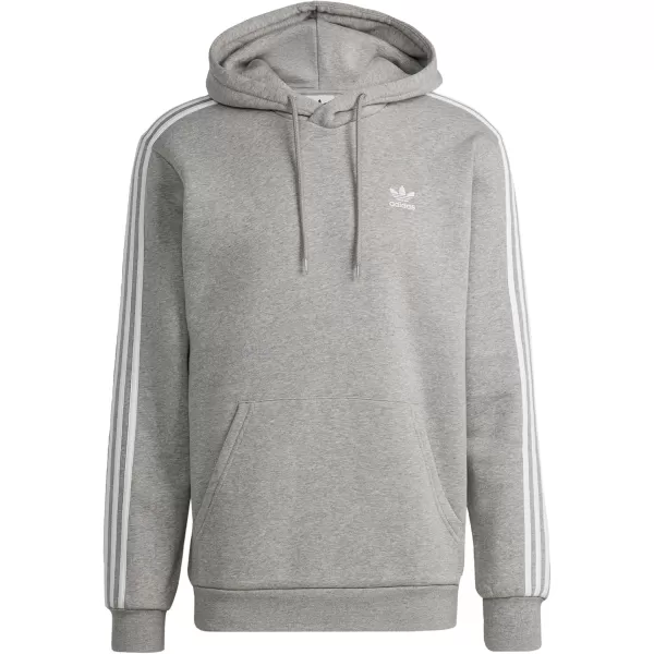 imageadidas Originals Mens Adicolor Classics 3Stripes HoodieGray