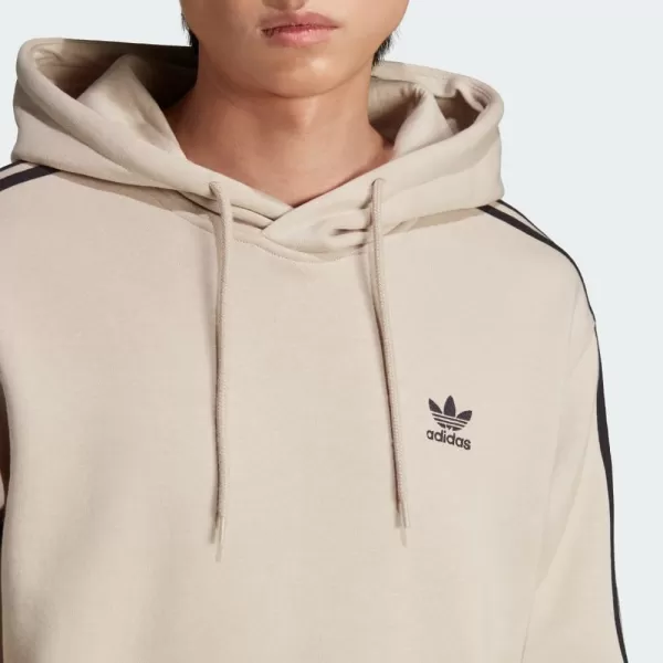 imageadidas Originals Mens Adicolor Classics 3Stripes HoodieWonder Beige