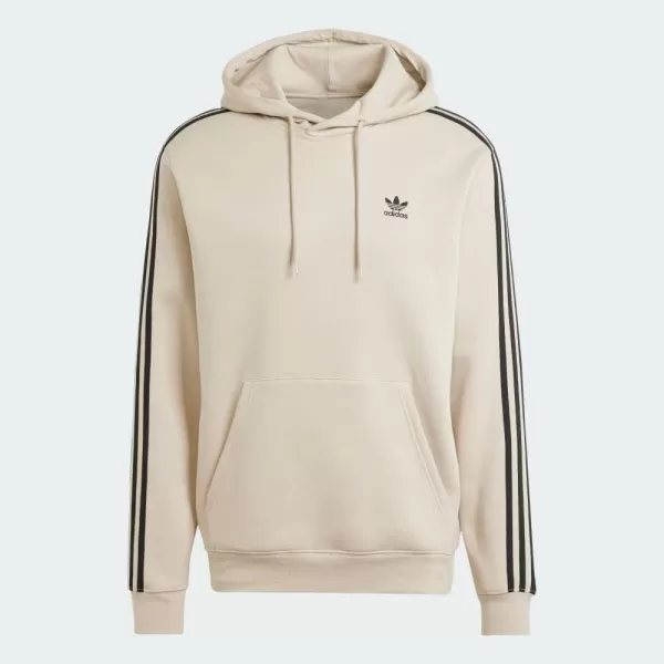 imageadidas Originals Mens Adicolor Classics 3Stripes HoodieWonder Beige