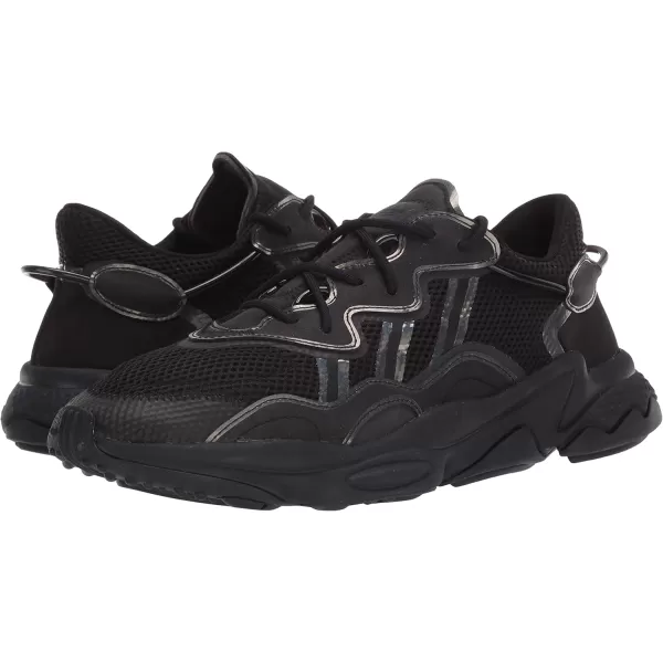 imageadidas Originals Mens Ozweego SneakerBlackBlackWhite