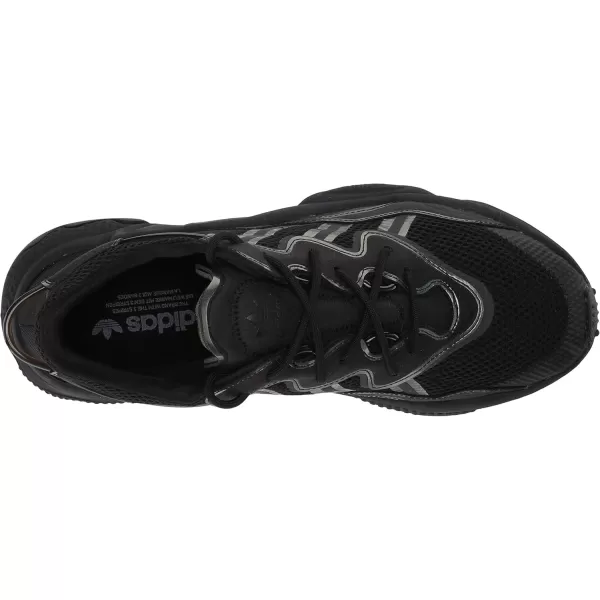 imageadidas Originals Mens Ozweego SneakerBlackBlackWhite