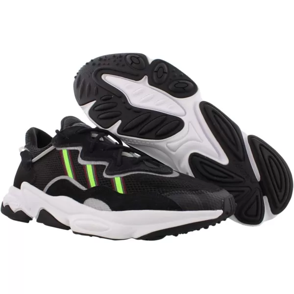 imageadidas Originals Mens Ozweego SneakerBlackLime